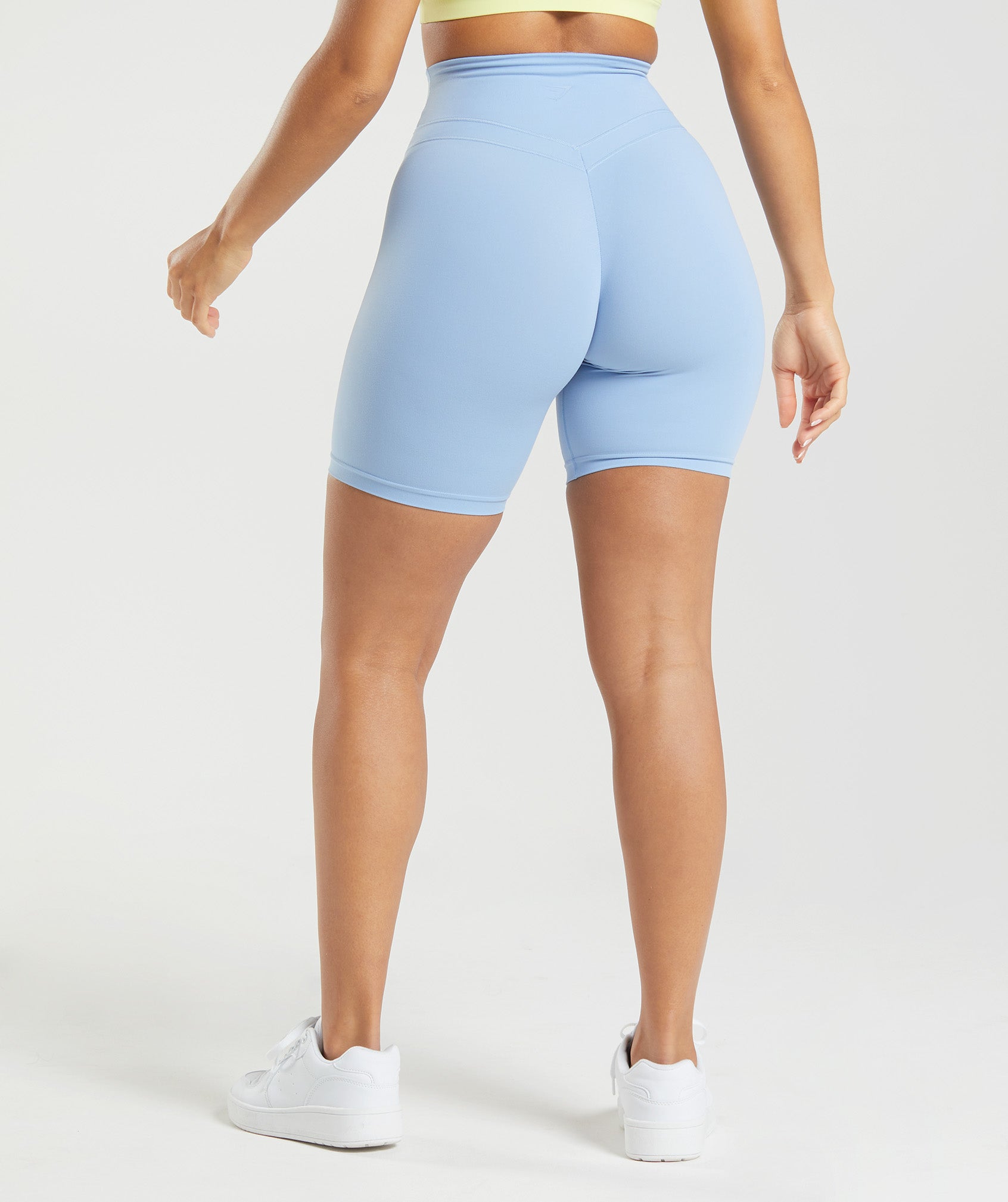Blue Women's Gymshark Whitney Cycling Shorts | IFMJGE-967